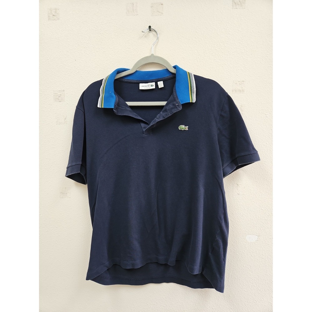 Lacoste Sport Polo Shirt Men's Size 6 Xl Classic Fit  Short Sleeve Cotton